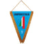Gagliardetto Triangolare SSC Napoli “Campioni d’Italia” 28x20 cm