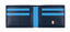Portafoglio Blu Celeste Scudetto SSC Napoli in Pelle