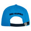 Cappello Baseball Azzurro Logo in Pelle SSC Napoli