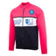 tuta felpata homewear fucsia bambina ssc napoli