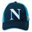 Cappello Bambino SSC Napoli Blu e Azzurro + Spilla 4° Scudetto