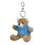 ORSETTO PORTACHIAVI PELUCHE H 8CM