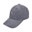 Cappello Baseball Velluto Ricamo grigio SSC Napoli