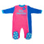 Pigiama Neonata Fucsia e Blu SSC Napoli