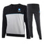 Pigiama Serafino Bambino SSC Napoli Bicolore Nero e Grigio