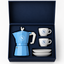 Set Moka + Tazzine SSC Napoli