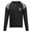 Pigiama Serafino Nero Logo SSC Napoli