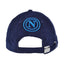 Cappello Snapback SSC Napoli Blu Vellutino con Logo Azzurro