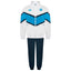 Tuta Poly Ssc Napoli ea7 bianca 2025/2026