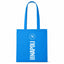 Shopper Tela SSC Napoli Celeste con Stampa Bianca