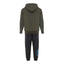 SSC Napoli hooded tracksuit, children's, olive green, EA7 2024/2025