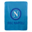 Plaid SSC Napoli in Pile Azzurro 130x160