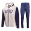 Tuta Bambina Homewear Pigiama Blu e Rosa con Cappuccio SSC Napoli