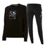 Pigiama Girocollo Donna SSC Napoli Graphic Nero