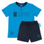 Completo Estivo Ragazzo Celeste Scritta SSC Napoli