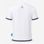 T-shirt estiva bianca con scritta ssc napoli blu