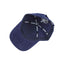 Cappello Snapback SSC Napoli Blu Vellutino con Logo Bianco