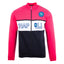 tuta felpata homewear fucsia bambina ssc napoli