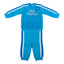 Tuta felpata neonato azzurra SSC Napoli