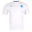 White SSC Napoli EA7 2025/2026 team T-shirt