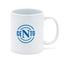 Tazza in Ceramica SSC Napoli Blu con Logo Azzurro Cento