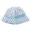 Cappello Double Rigatino Bianco e Blu SSC Napoli