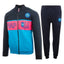 Tuta Felpata Homewear Bambina Blu SSC Napoli