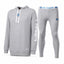 Tuta Donna Homewear Pigiama SSC Napoli con Cappuccio Grigia