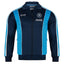 Napoli EA7 2025/2026 pre-game anthem jacket, blue.