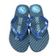Infradito Nero/Blu Logo Bambino SSC Napoli