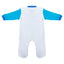 pigiama neonato sky e azzurro ssc napoli