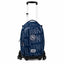 Zaino Trolley Scuola Blu Ssc Napoli + Pallone