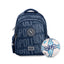 Zaino Scuola Blu Ssc Napoli + Pallone