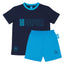 Completo Estivo Ragazzo Blu Scritta SSC Napoli