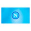 Portachiavi in Pelle con Chiusura Zip e Scudetto SSC Napoli