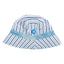 Cappello Double Rigatino Bianco e Blu SSC Napoli