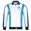 White EA7 Napoli pre-game anthem jacket 2025/2026